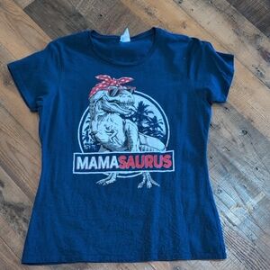 Women's Navy Blue T-Shirt